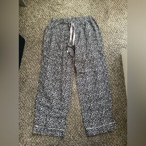Victoria's Secret Gray Leopard Print Pants